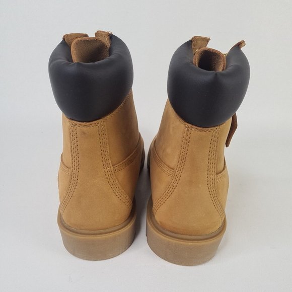 Timberland 6 Inch Classic Boot Wheat Brown Waterproof Boots - Picture 8 of 12